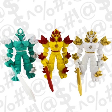 ZESTAW 1: Ogień • Lód • Światło 🔥❄️✨