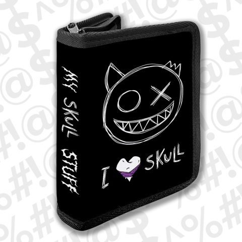 Śmieszny Piórnik (I <3 SKULL) Śmieszny Piórnik (I <3 SKULL)