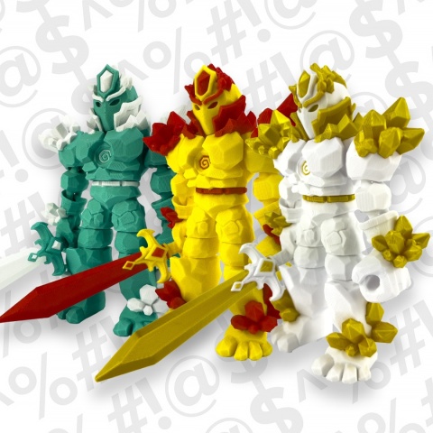 ZESTAW 1: Ogień • Lód • Światło 🔥❄️✨