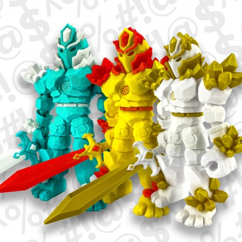 ZESTAW 1: Ogień • Lód • Światło 🔥❄️✨